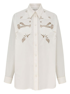 Zimmermann Shirts Ivory