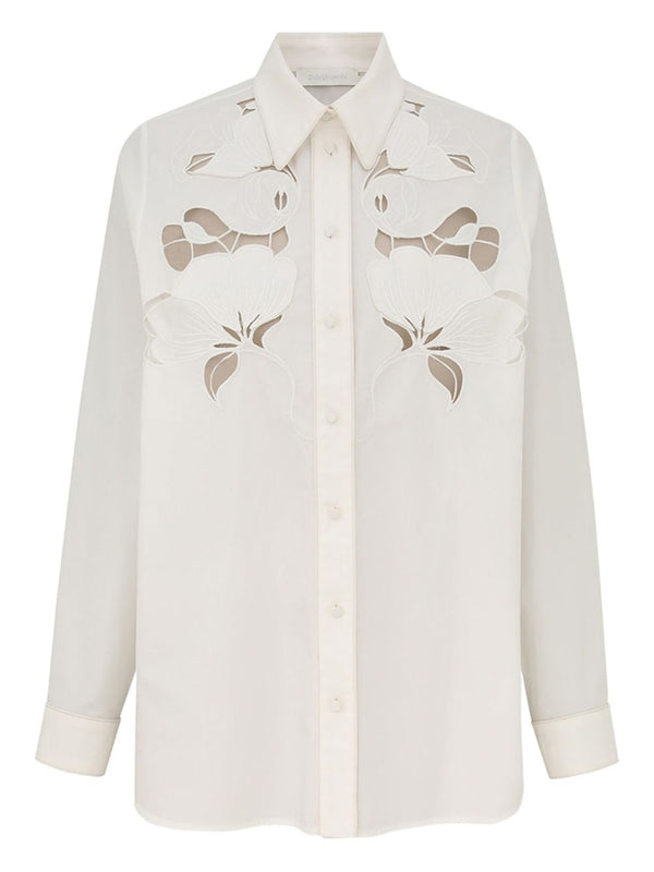 Zimmermann Shirts Ivory