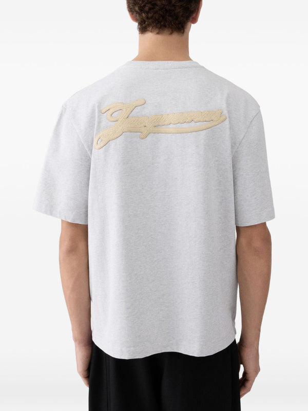 JACQUEMUS T-shirts and Polos Grey