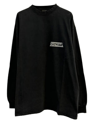 Balenciaga T-shirts and Polos Black
