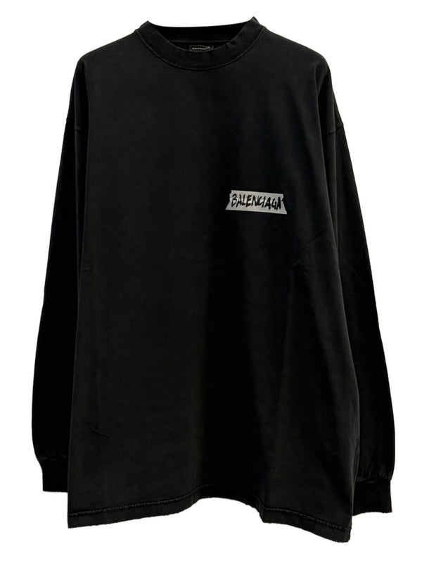 Balenciaga T-shirts and Polos Black