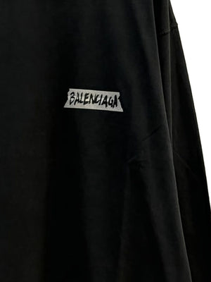 Balenciaga T-shirts and Polos Black