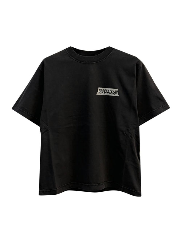 Balenciaga T-shirts and Polos Black