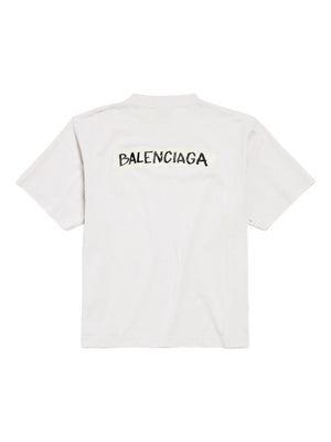 Balenciaga T-shirts and Polos White