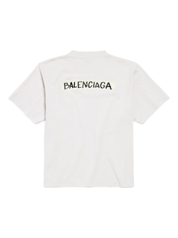 Balenciaga T-shirts and Polos White