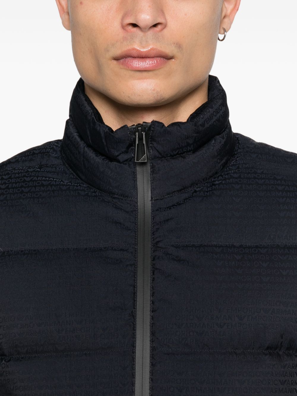 Emporio Armani Coats Blue