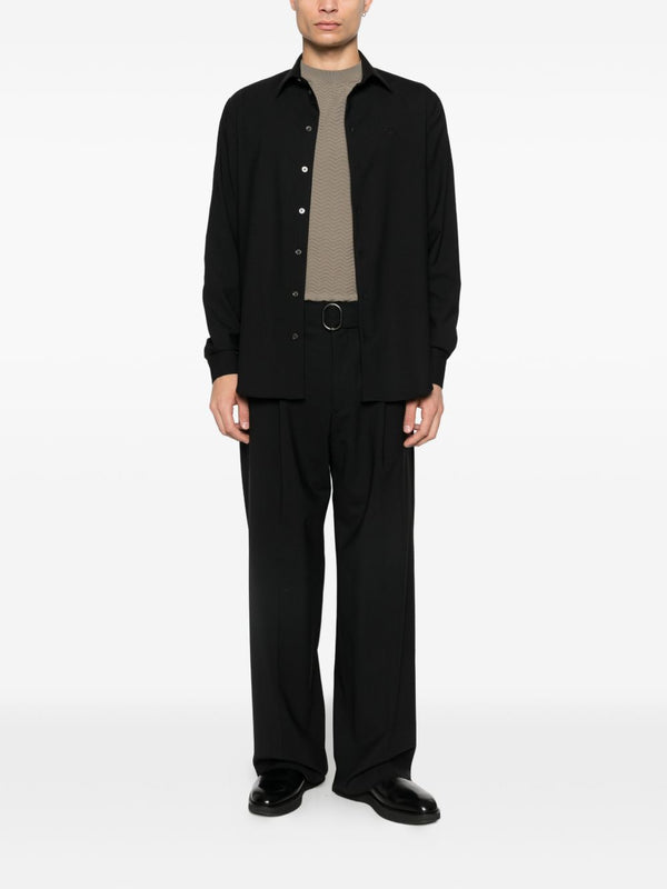 Emporio Armani E.ARMANI EXCLUSIVE PRE Shirts Black