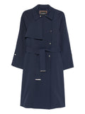 Emporio Armani Cotton blend trench coat