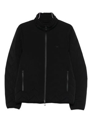 Emporio Armani Coats Black