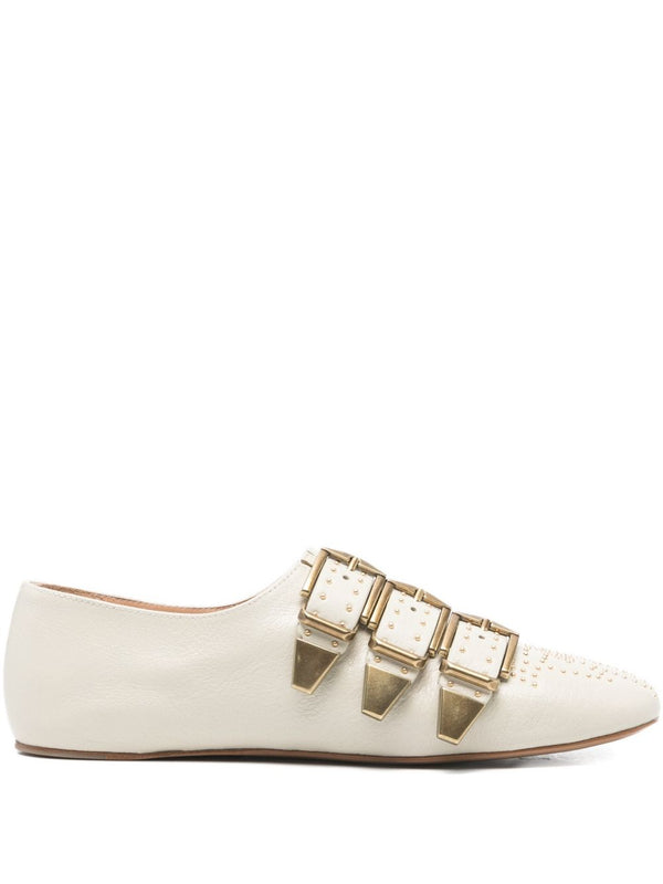 Chloé Chloè Flat shoes White