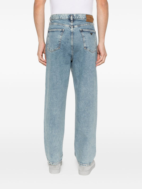 EMPORIO ARMANI CAPSULE PRE Jeans Clear Blue