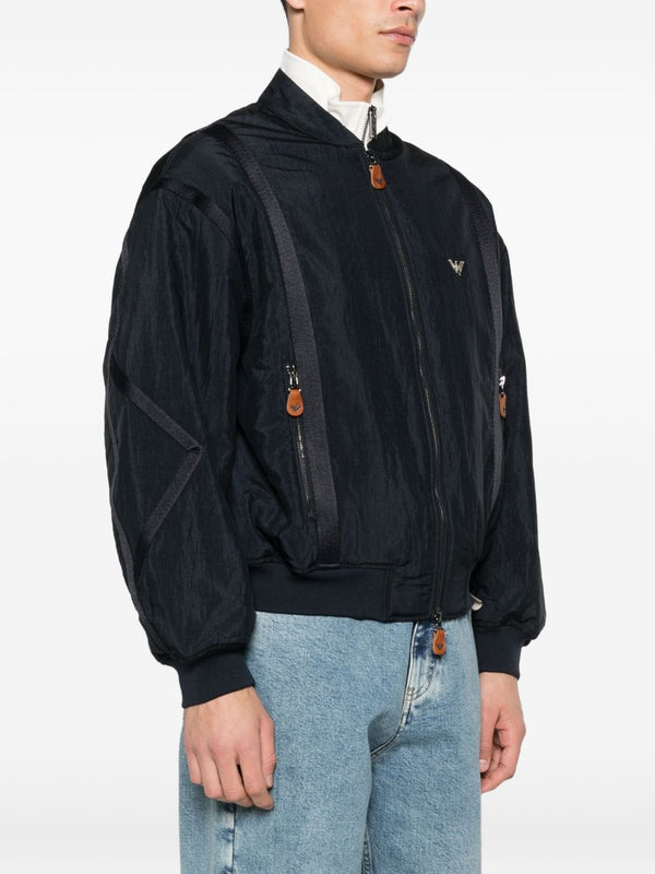 Emporio Armani Coats Blue