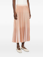 Fabiana Filippi Pleated long skirt
