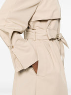 Emporio Armani Cotton blend trench coat