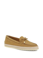 Tod'S Nubuck Moccasin Loafers