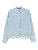 Ermanno Scervino Shirts LIGHT BLUE