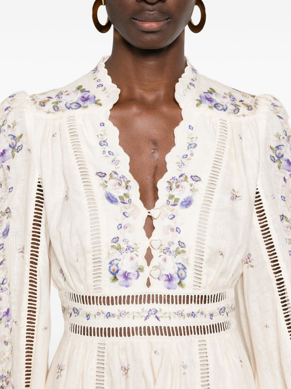 Zimmermann Dresses Beige