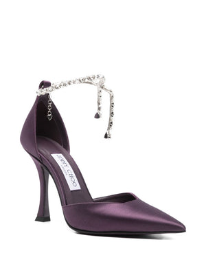 Jimmy Choo With Heel Bordeaux