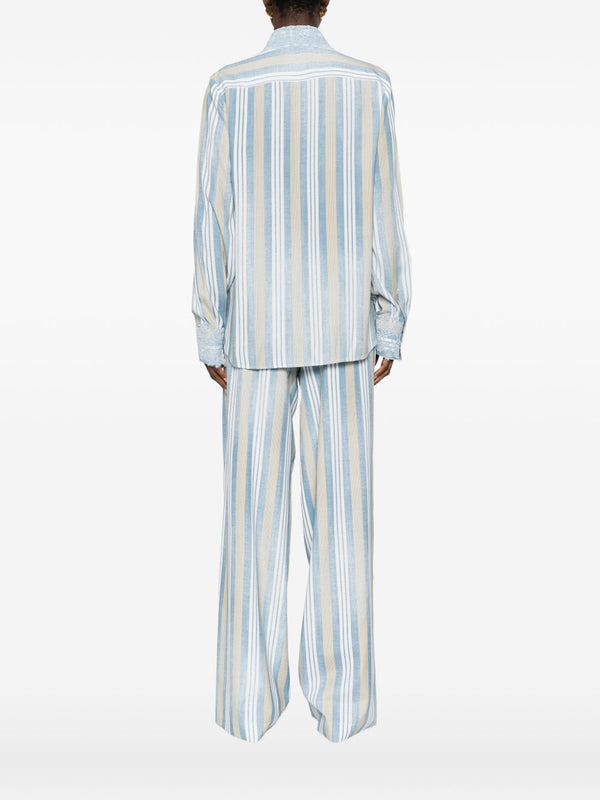 Ermanno Scervino Shirts Clear Blue