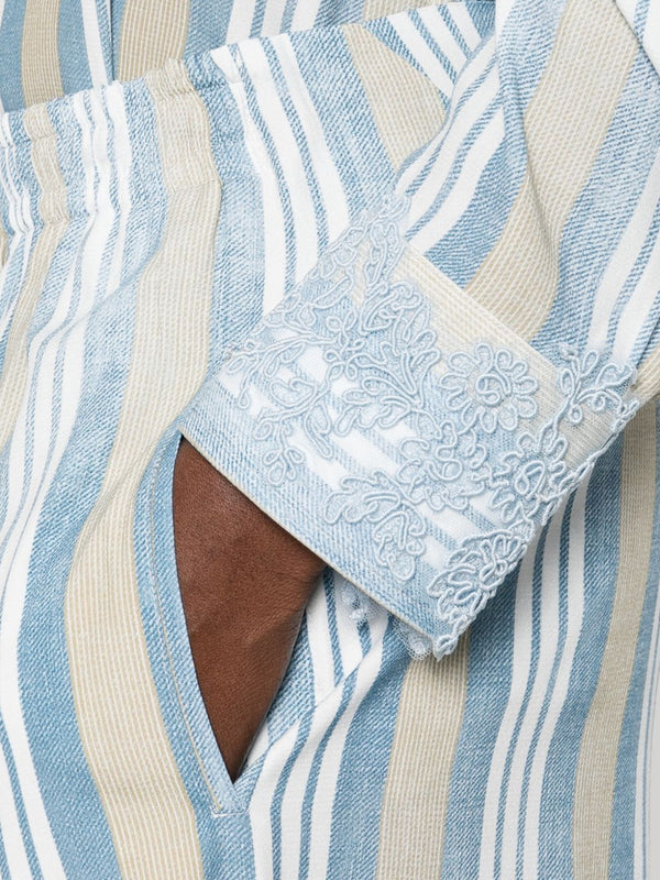 Ermanno Scervino Shirts Clear Blue