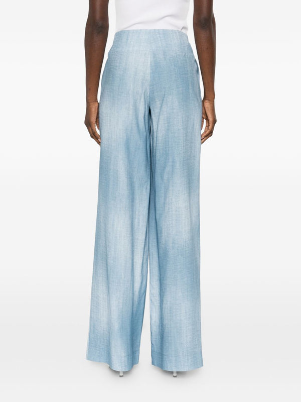 Ermanno Scervino Trousers Clear Blue