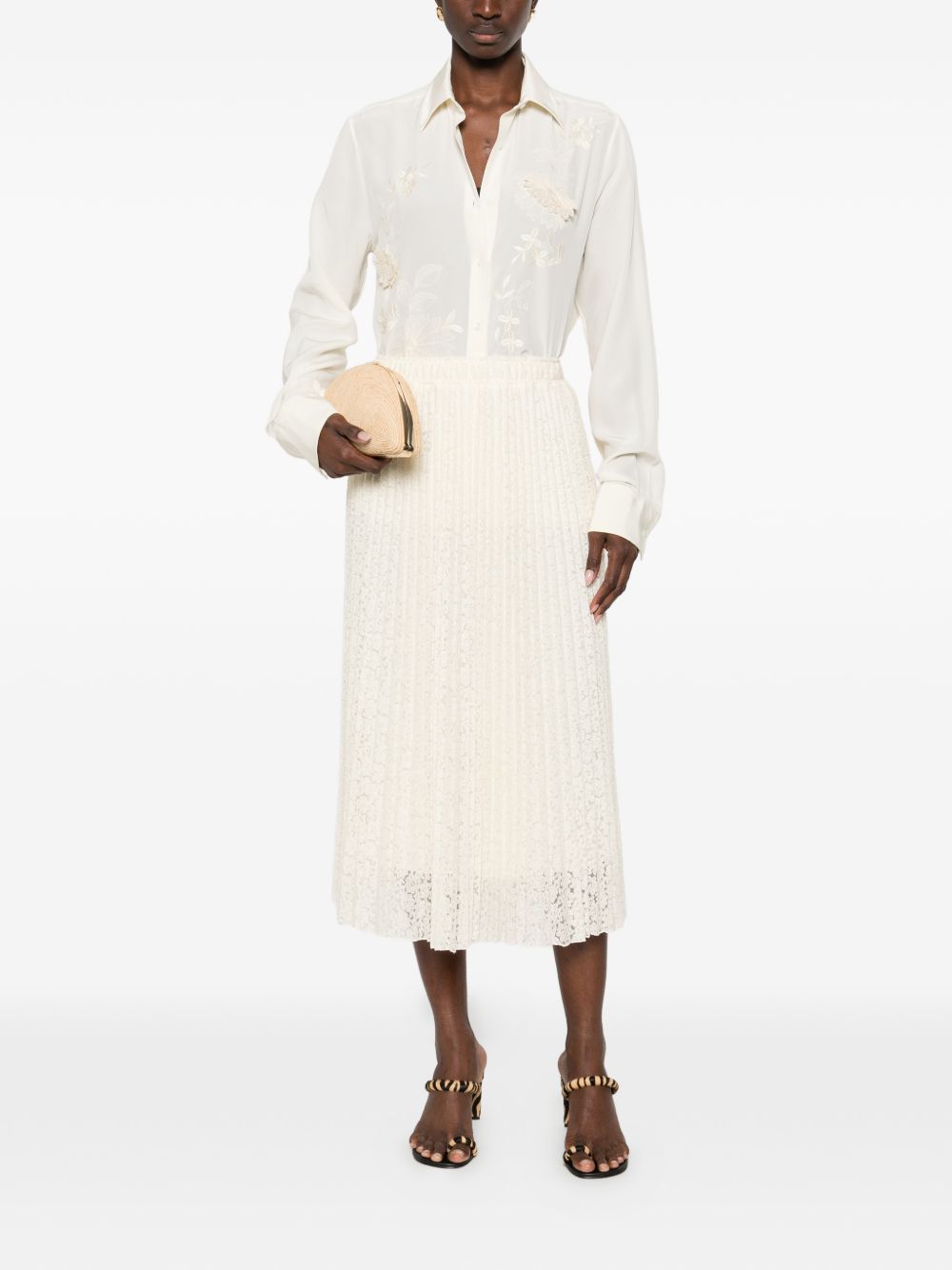 Ermanno Scervino تنانير أبيض