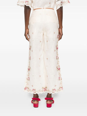 Zimmermann Trousers Beige