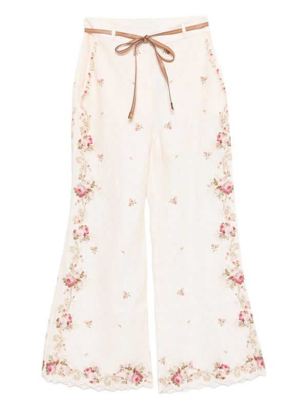 Zimmermann Trousers Beige