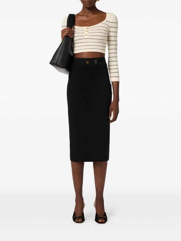 Elisabetta Franchi Skirts Black