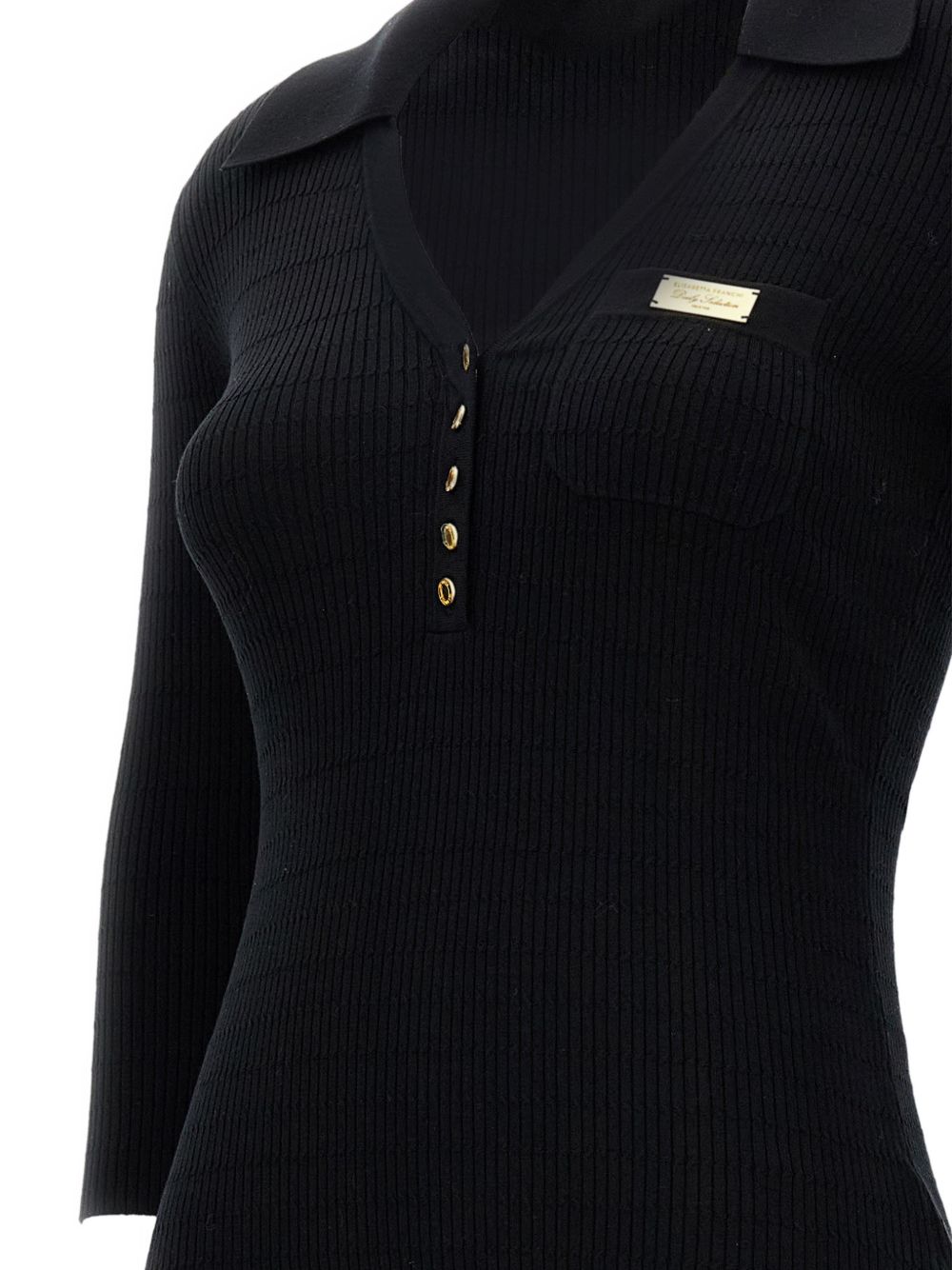 Elisabetta Franchi Sweaters Black