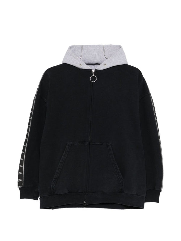 Balenciaga cotton zip-up hoodie