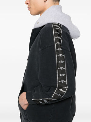 Balenciaga cotton zip-up hoodie