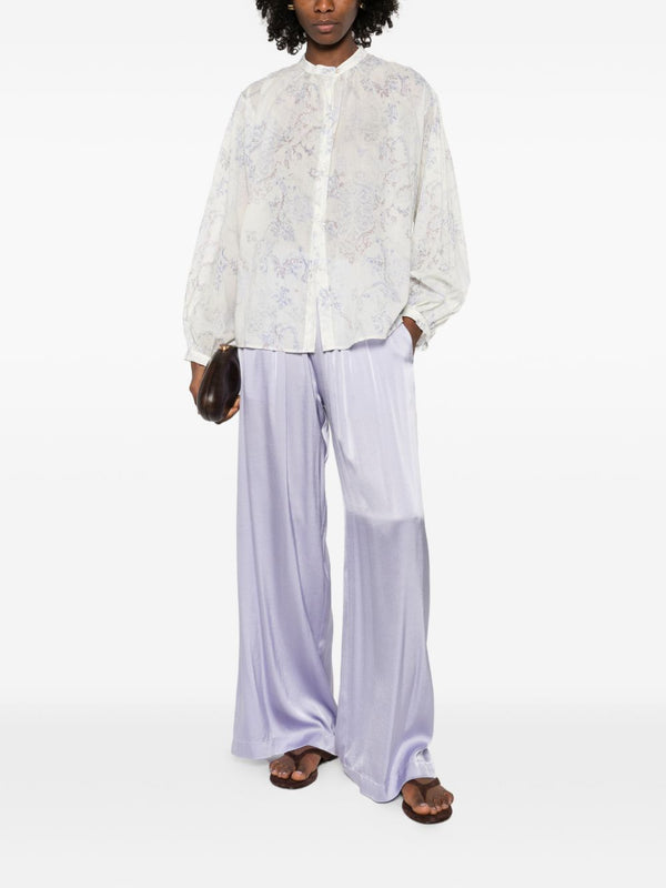 Forte Forte Trousers Lilac