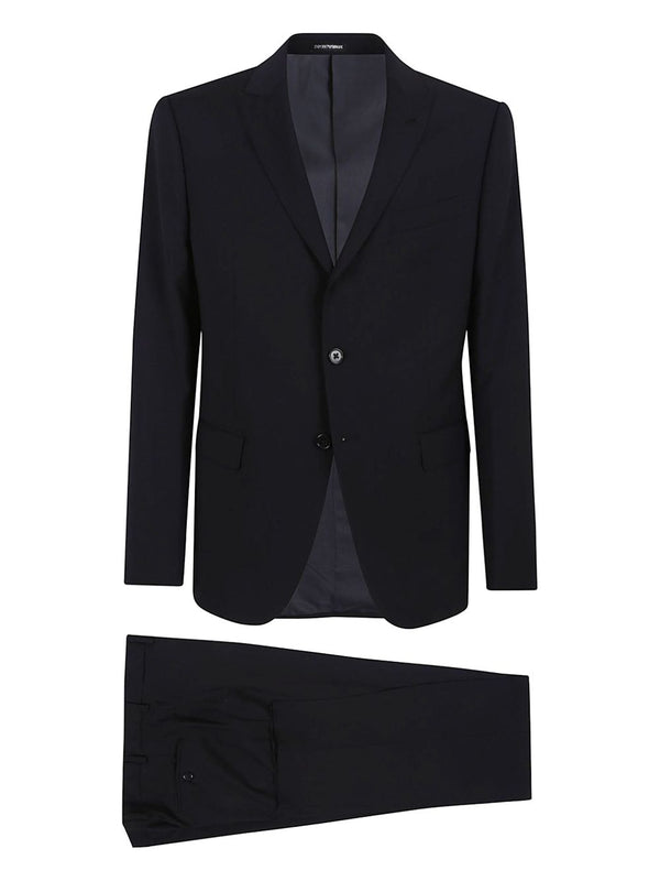Emporio Armani Suit Blue