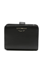 محفظة Emporio Armani ثنائية الطي من الجلد المدبوغ