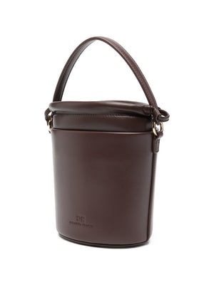 Elisabetta Franchi Bucket Bag With Logo Detail