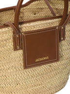 حقيبة سلة Jacquemus Le Panier Soli من الرافيا
