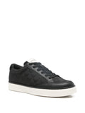 Emporio Armani Jacquard sneakers with an all-over eagle