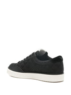 Emporio Armani Jacquard sneakers with an all-over eagle
