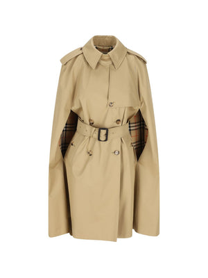 Burberry Coats Beige