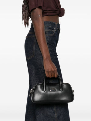 Emporio Armani soft leather mini bauletto bag