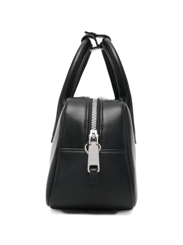 Emporio Armani soft leather mini bauletto bag