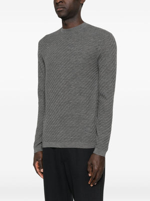 Emporio Armani Sweaters Grey