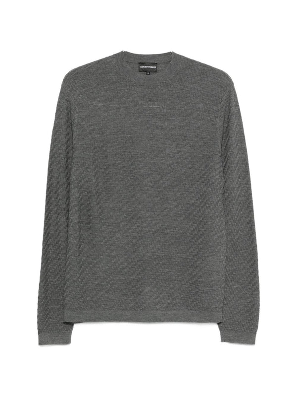 Emporio Armani Sweaters Grey