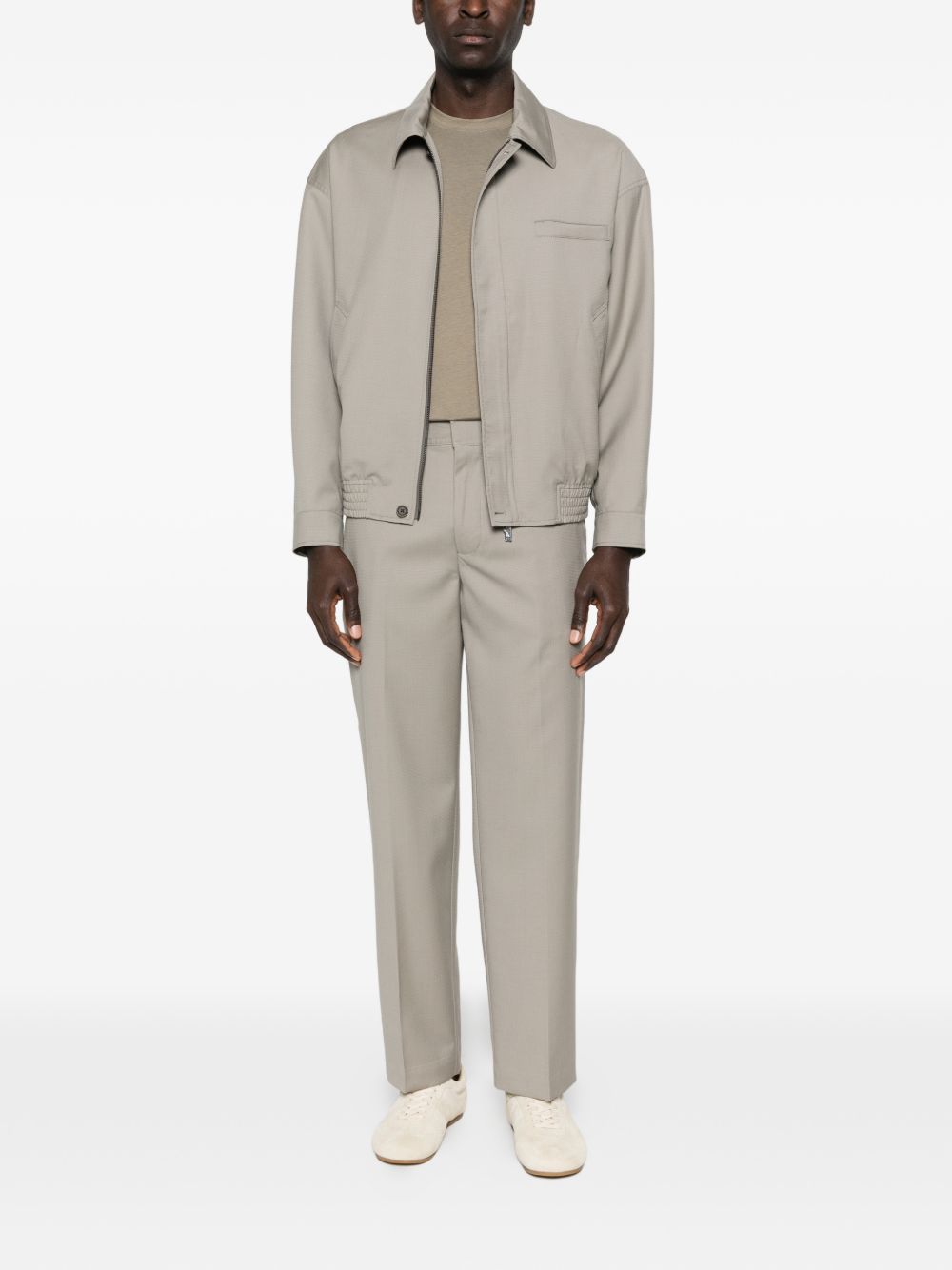 Emporio Armani Coats Dove Grey