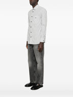 Emporio Armani Striped cotton shirt