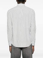 Emporio Armani Striped cotton shirt