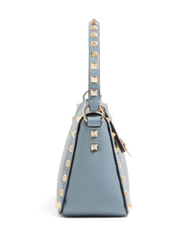 Valentino Garavani Small Rockstud Grainy Calfskin Crossbody Bag