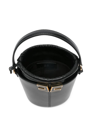 Elisabetta Franchi Bucket Bag With Logo Detail