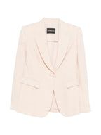 Emporio Armani Single-breasted blazer jacket
